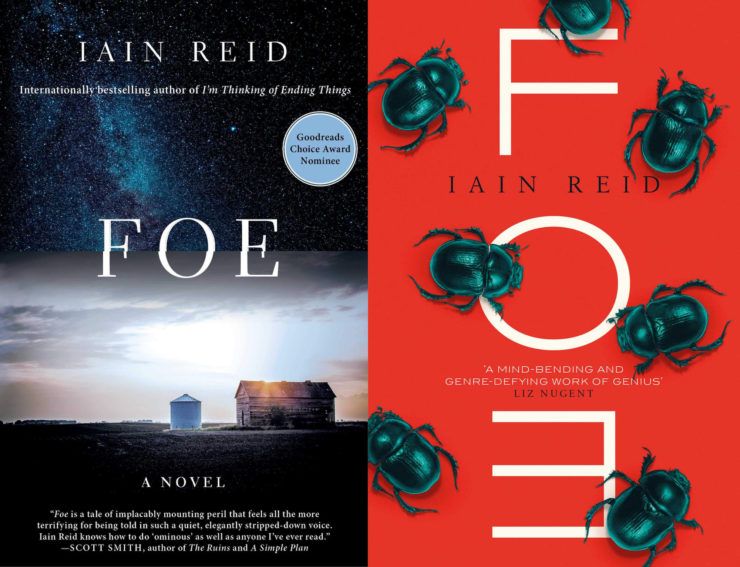 covers of Foe by Iain Reid