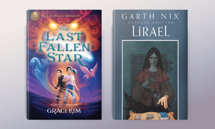 The Last Fallen Star by Graci Kim and Lirael by Garth Nix