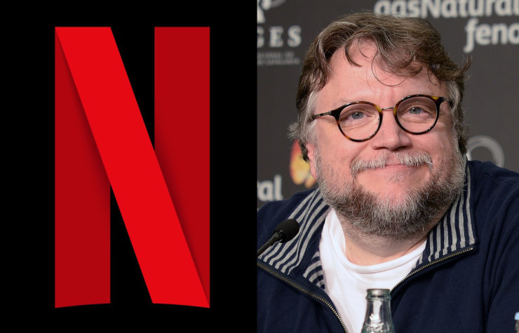 Netflix logo, Guillermo del Toro