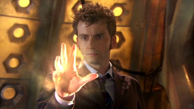 Doctor Who, End of the Time part 2, Tenth doctor about to regenerate