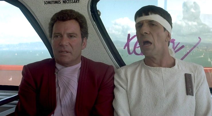 Star Trek IV The Voyage Home, Kirk and Spock