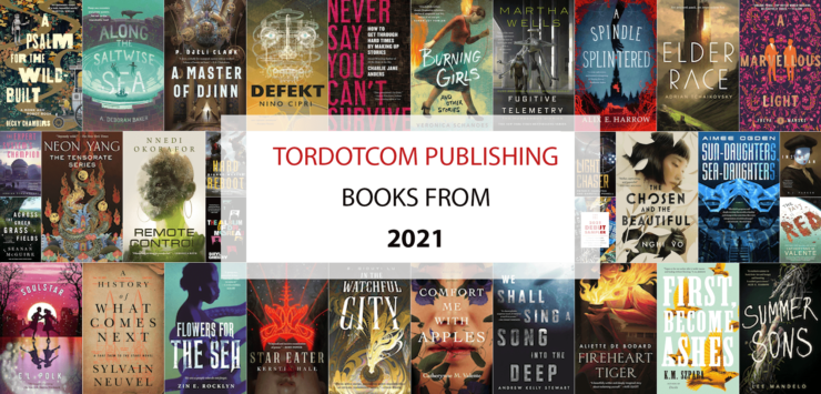 All of Tordotcom Publishing's Books from 2021