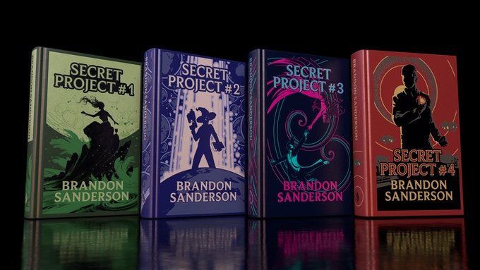 Brandon Sanderson Kickstarter books