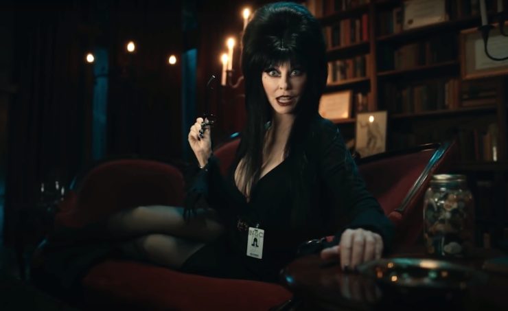Elvira, Netflix and Chills