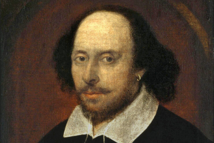 Portrait of William Shakespeare by John Taylor (c.1610)