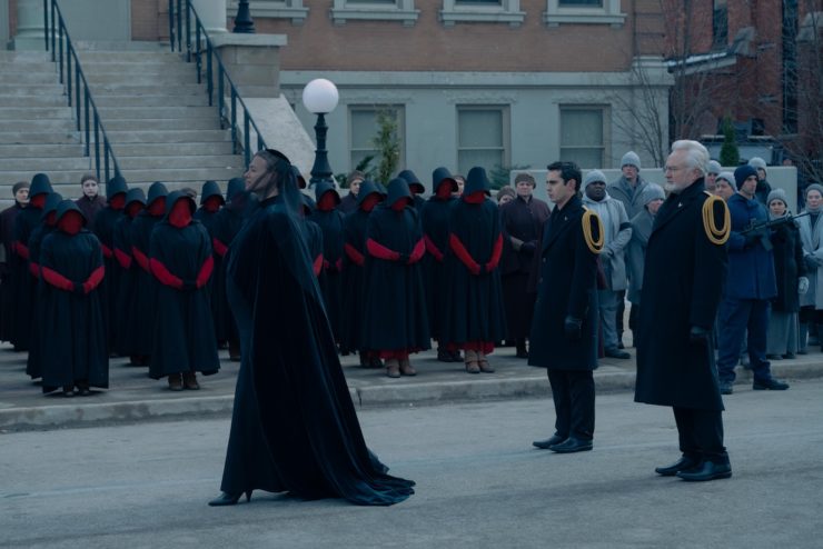 The Handmaid's Tale season 5 premiere television review Fred funeral Gilead
