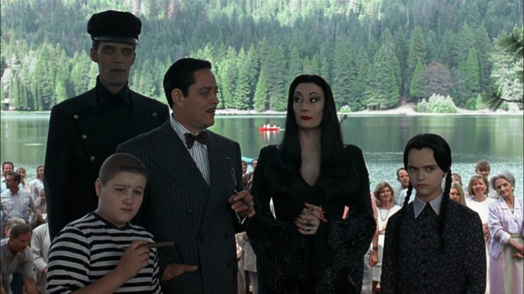 Addams Family Values, summer camp