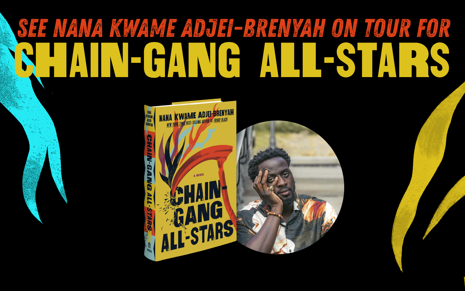 Author Nana Kwame Adjei Brenyah on Tour for Chain-Gang All-Stars - Reactor