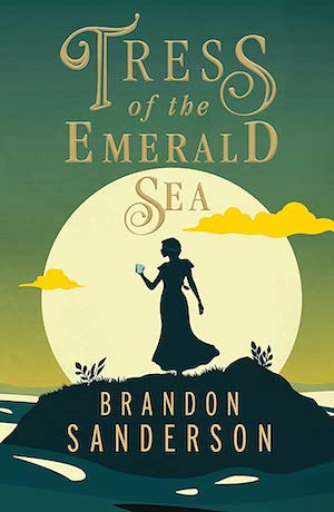 Book cover of Tress of the Emerald Sea by Brandon Sanderson