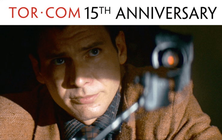Rick Deckard (Harrison Ford) administers the Voight-Kampff test in Blade Runner