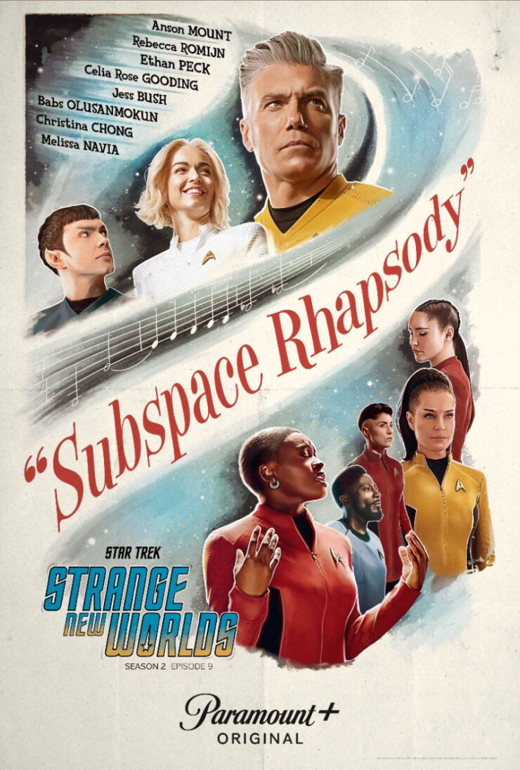Star Trek: Strange New Worlds, Subspace Rhapsody poster