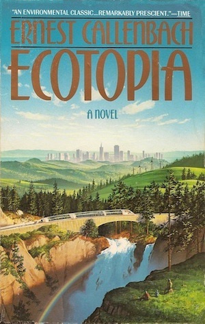 Book cover of Ectopia by Ernest Callenbach