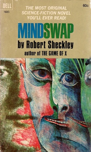 Book cover of Mindswap by Robert Sheckley