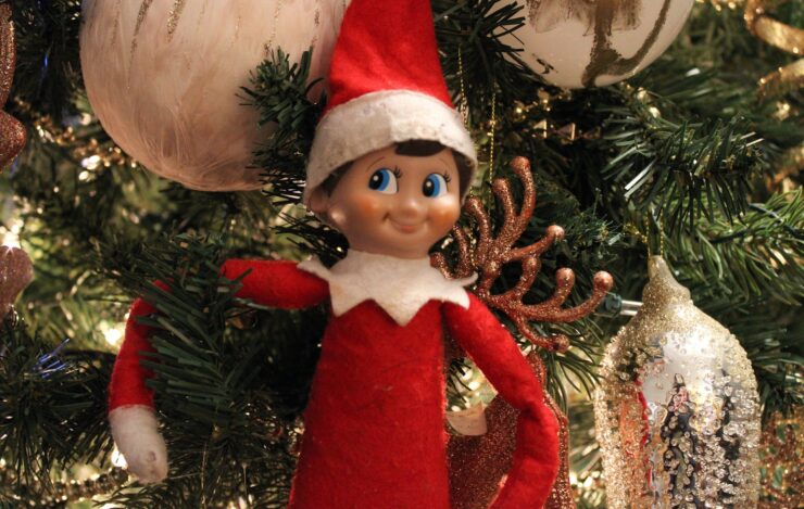 Photo of an Elf on the Shelf toy