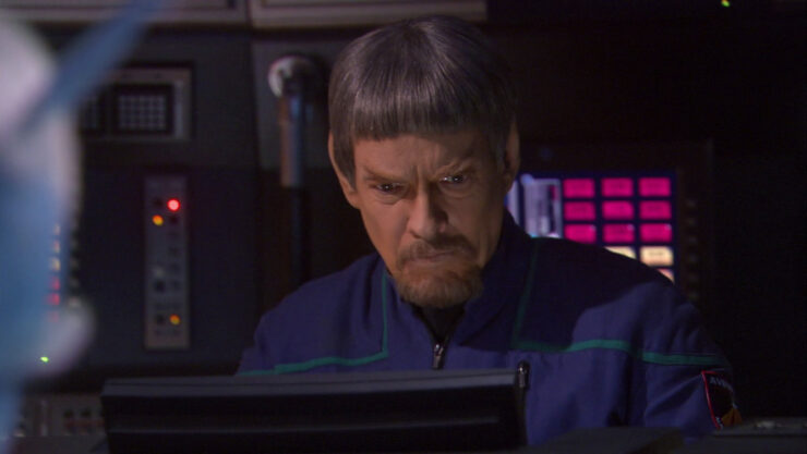 Mirror Universe Soval in a screenshot from Star Trek: Enterprise