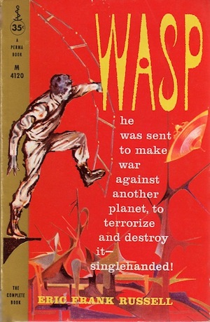 Book cover of Wasp by Eric Frank Russell