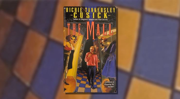Book cover of The Mall by Richie Tankersley Cusick