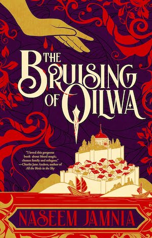 Cover of The Bruising of Qilwa by Naseem Jamnia