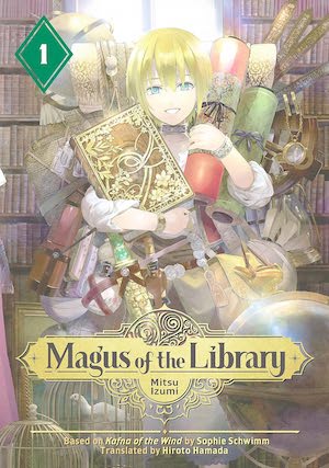 Book cover of Magus of the Library by Mitsu Izumi