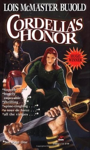 Book cover of Cordelia’s Honor by Lois McMaster Bujold