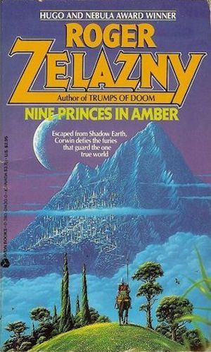 Book cover of Nine Princes in Amber by Roger Zelazny