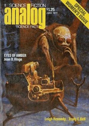 Cover of the June 1977 issue of Analog Science Fiction/Science Fact