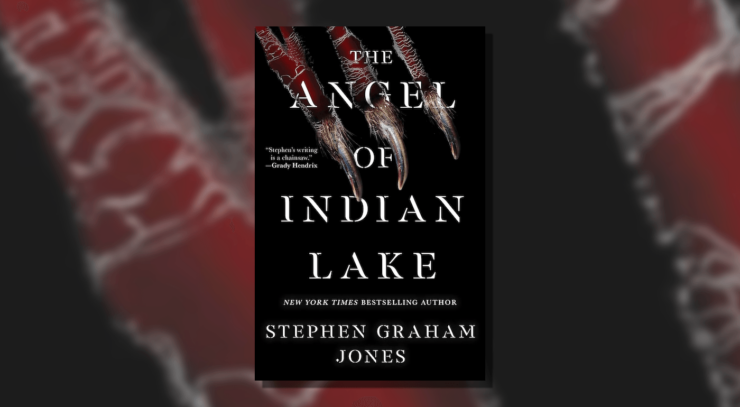 Book cover of The Angel of Indian Lake by Stephen Graham Jones