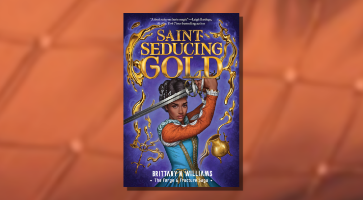 Cover of Saint-Seducing Gold by Brittany N. Williams