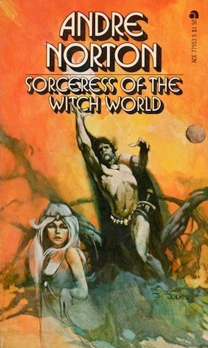 Book cover of Andre Norton's Sorceress of the Witch World