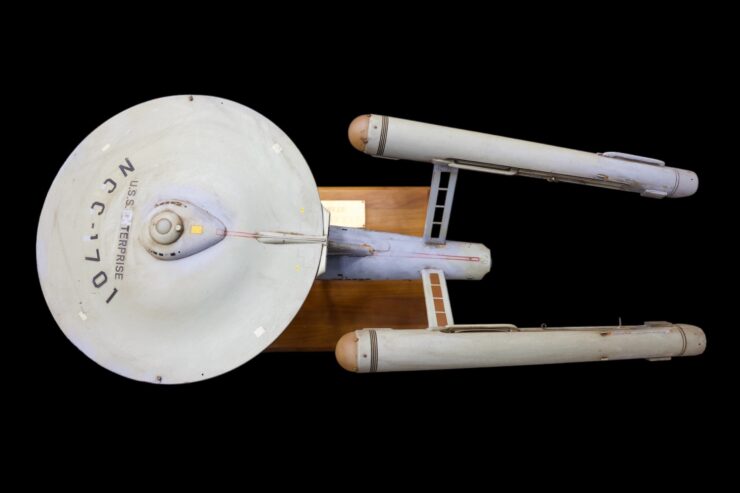 USS Enterprise model used in credits for The Original Series