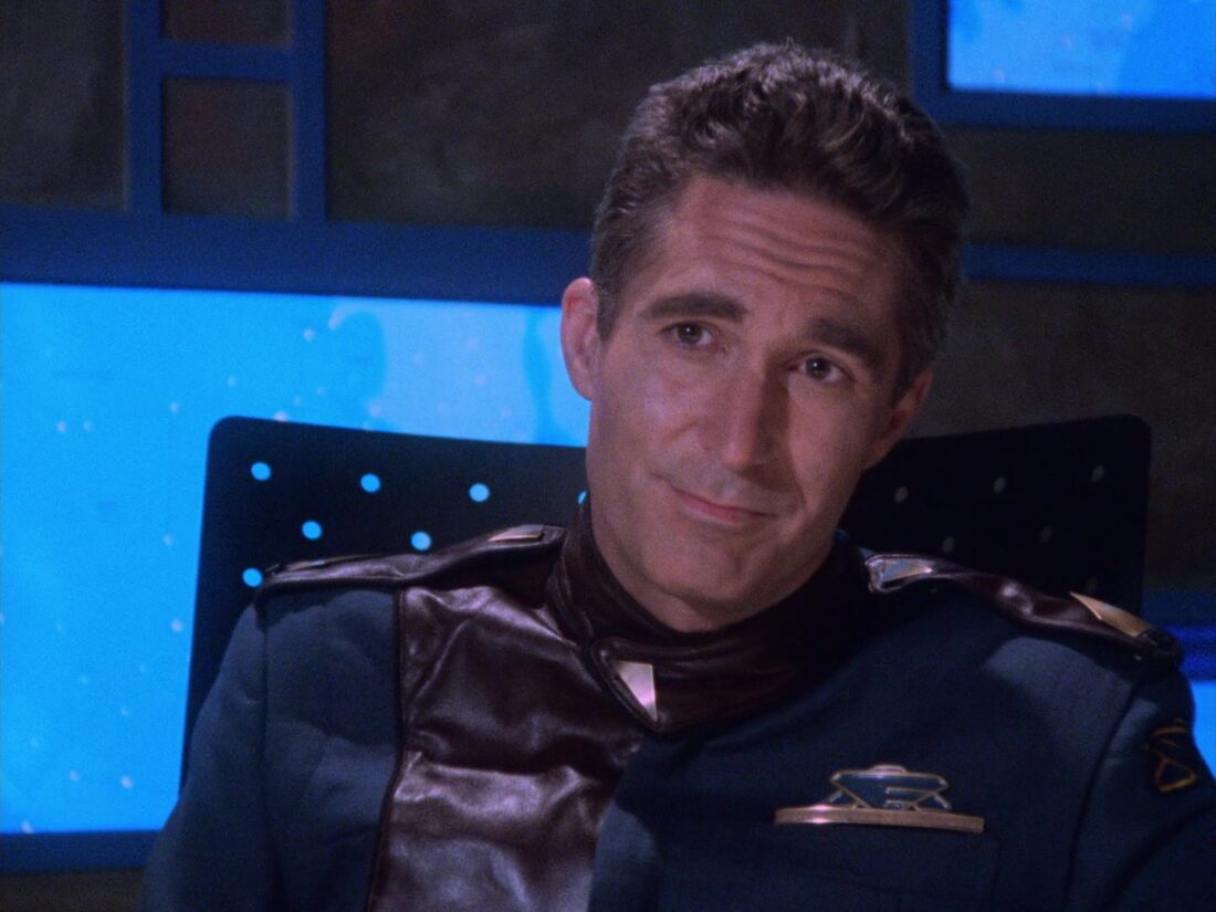 Sinclair (Michael O'Hare) in Babylon 5 "Infection"