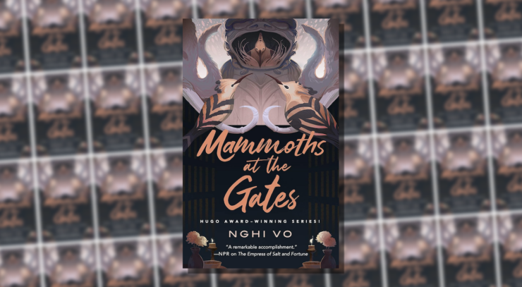 Cover of Mammoths at the Gate by Nghi Vo