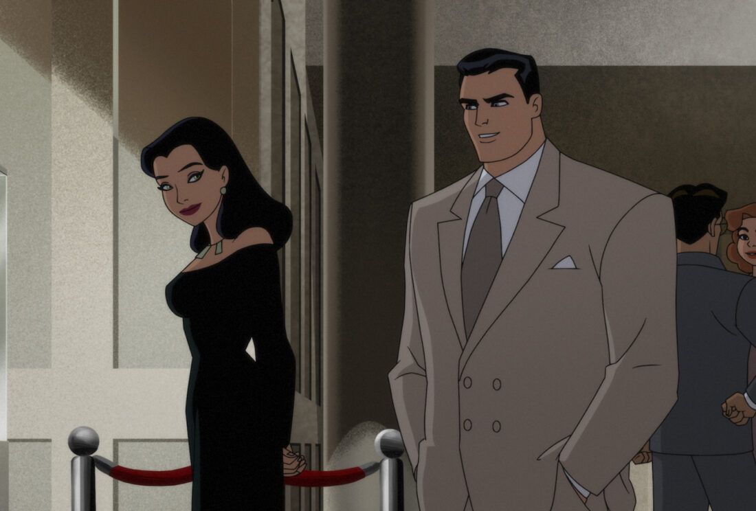 Selina Kyle and Bruce Wayne in Matt Reeves' Batman: Caped Crusader.
