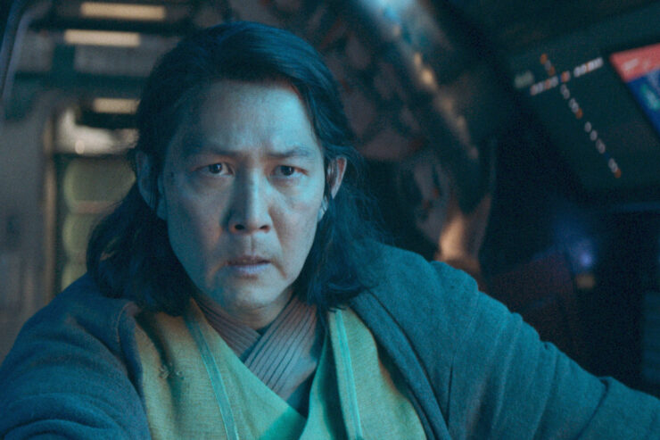 Master Sol (Lee Jung-jae) in Lucasfilm's THE ACOLYTE, exclusively on Disney+.