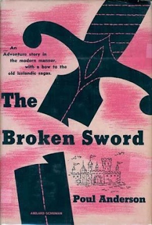 Book cover of The Broken Sword by Poul Anderson