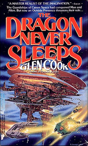 Cover of The Dragon Never Sleeps by Glen Cook