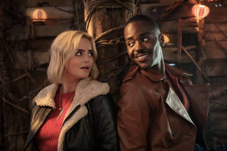 Ruby Sunday (Millie Gibson) and the Doctor (Ncuti Gatwa) in an image from the 2024 season of Doctor Who