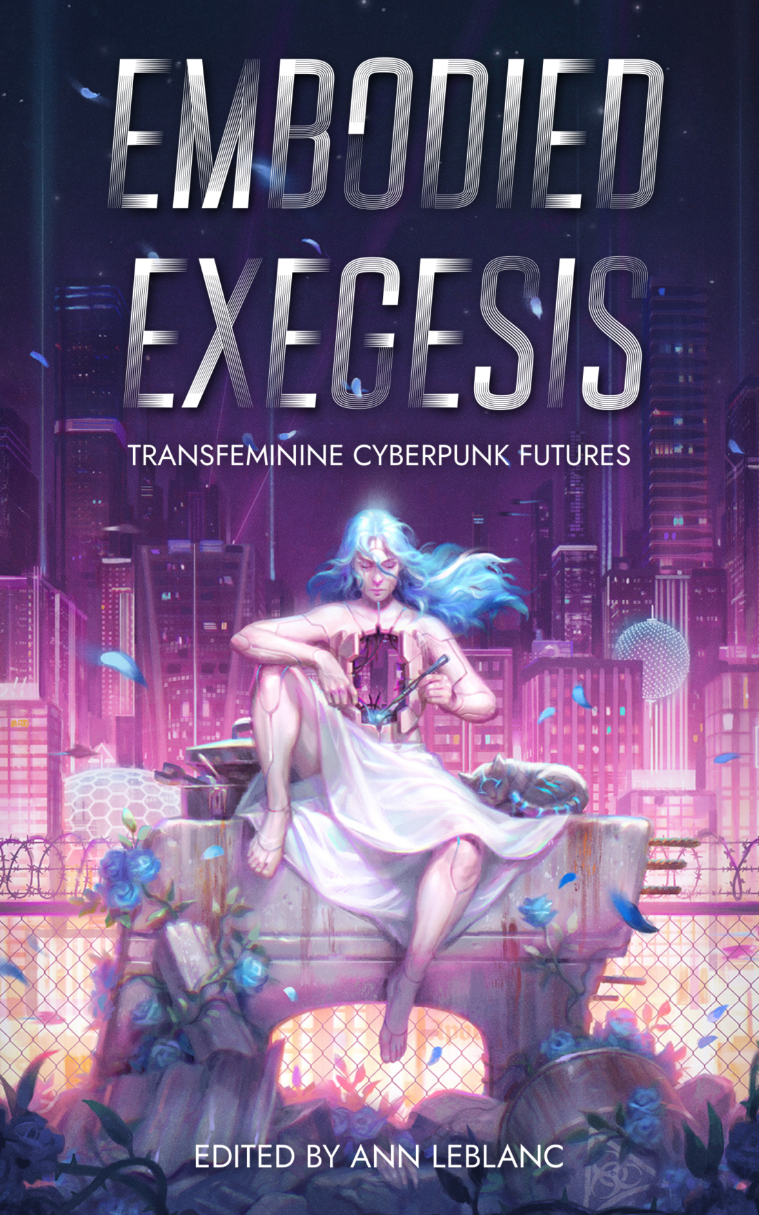 Cover of Embodied Exegesis: Transfeminine Cyberpunk Futures