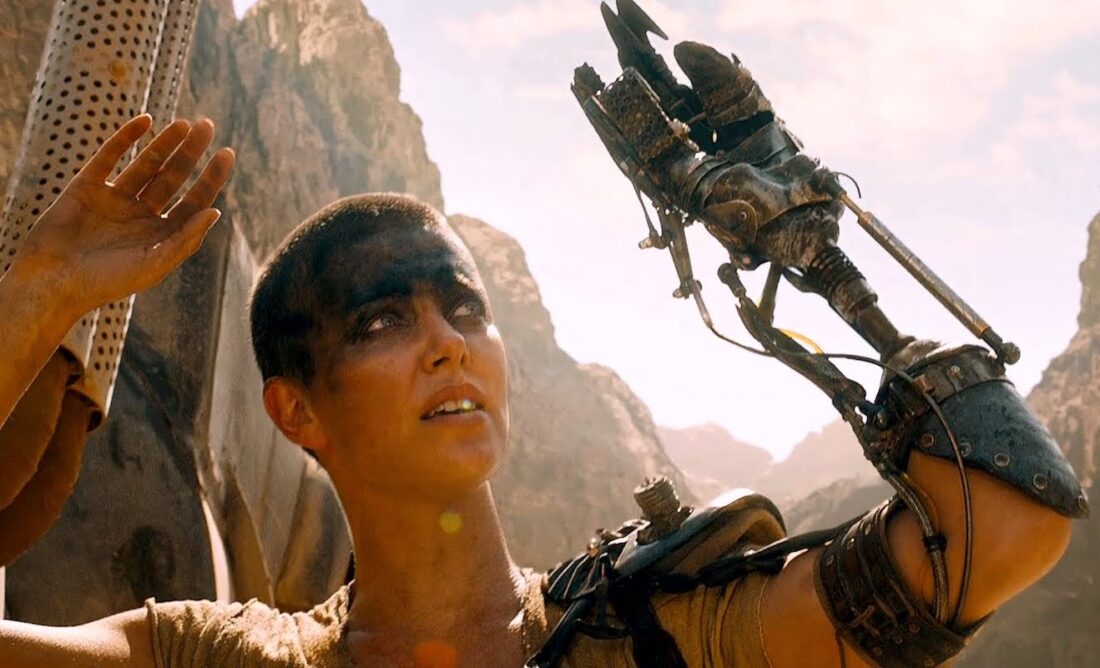 Charlize Theron as Imperator Furiosa in Mad Max: Fury Road