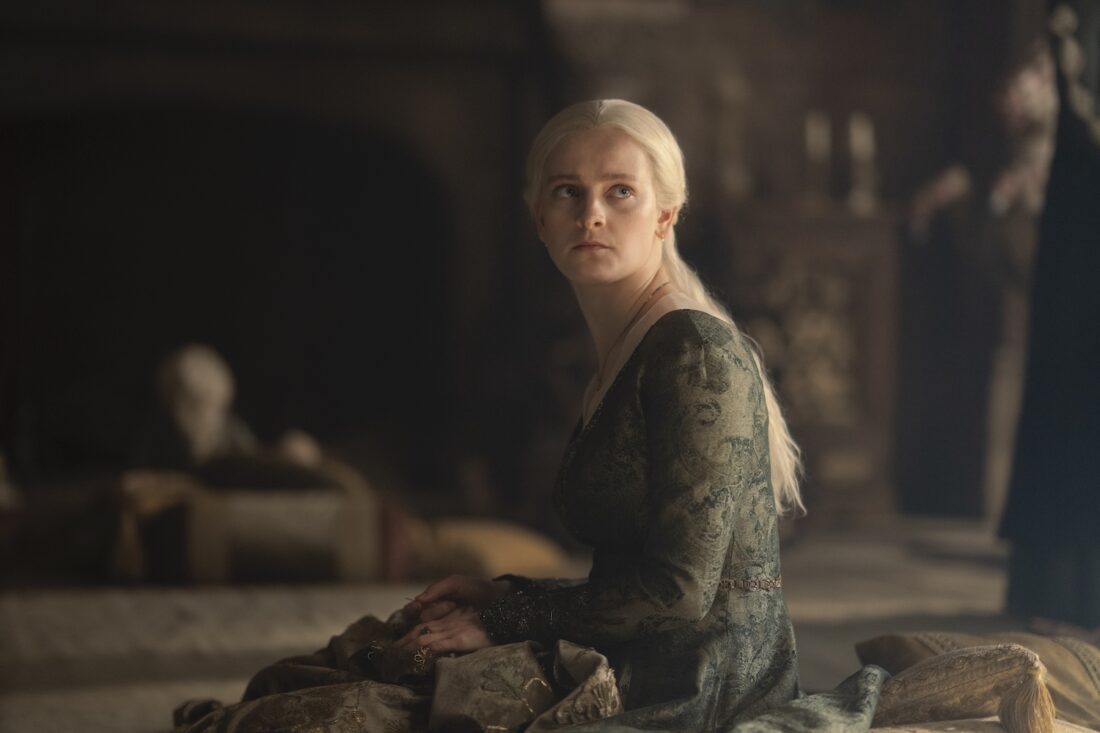 Helaena Targaryen (Phia Saban) in a scene from House of the Dragon