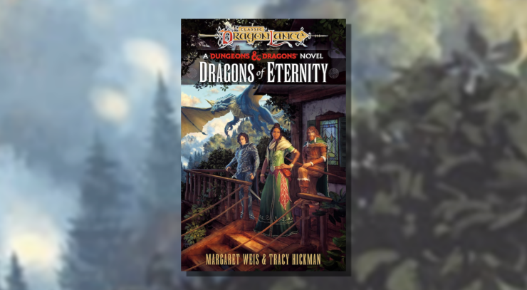 Cover of Dragons of Eternity by Margaret Weis and Tracy Hickman