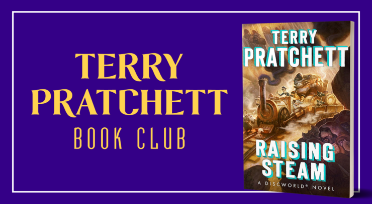 Cover of Raising Steam by Terry Pratchett