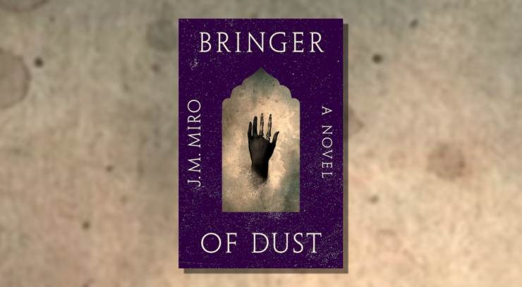 Cover of Bringer of Dust by J. M. Miro