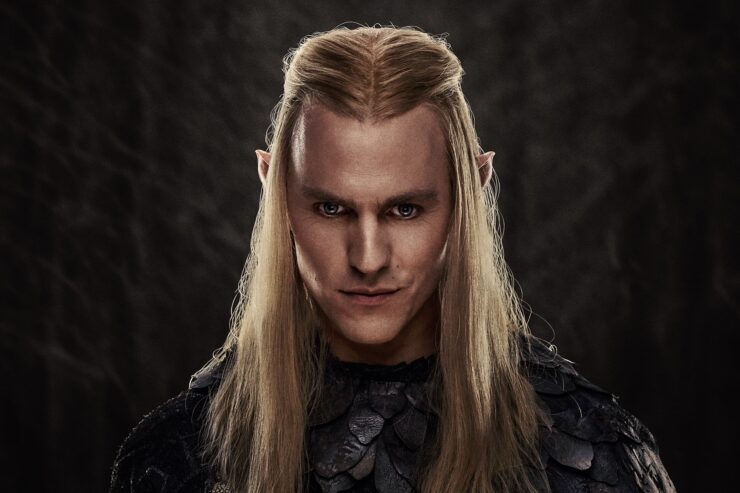 Charlie Vickers as Sexy Sauron in Season 2 The Rings of Power poster