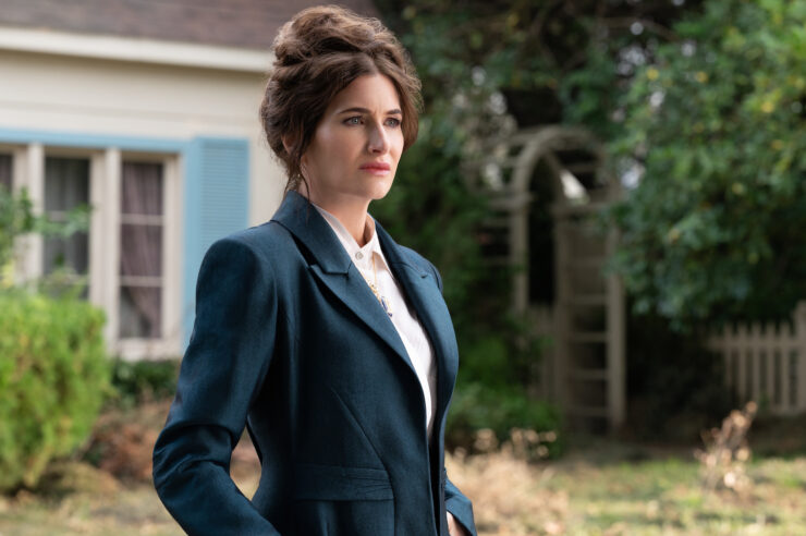 Agatha Harkness (Kathryn Hahn) in Marvel Television's AGATHA ALL ALONG, exclusively on Disney+.