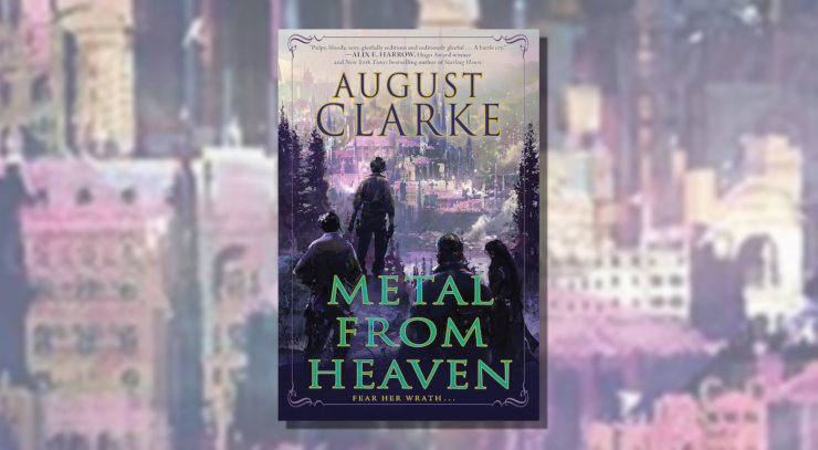 Cover of Metal from Heaven by august clarke