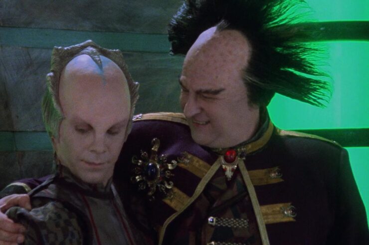 A scene from Babylon 5 "The Quality of Mercy"