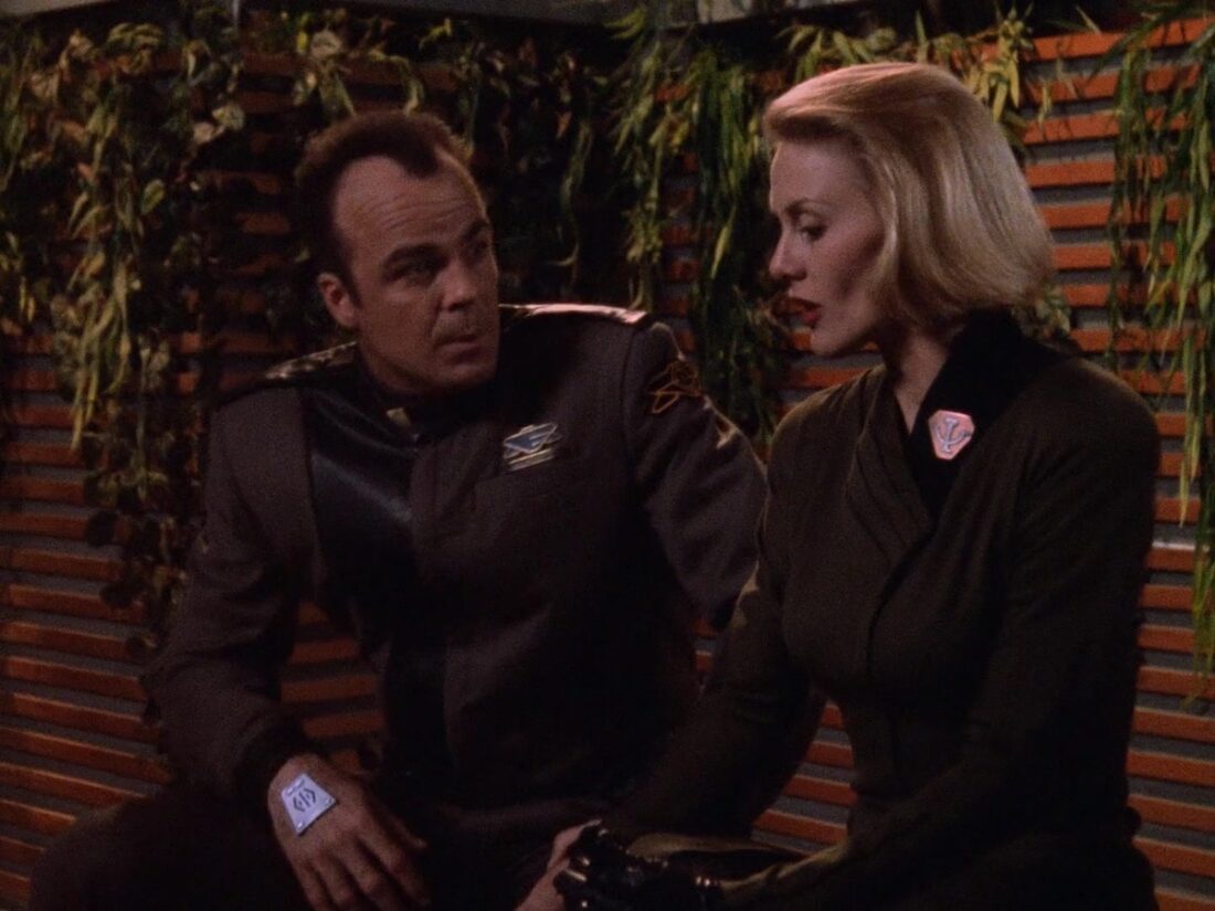 A scene from Babylon 5 "The Quality of Mercy"