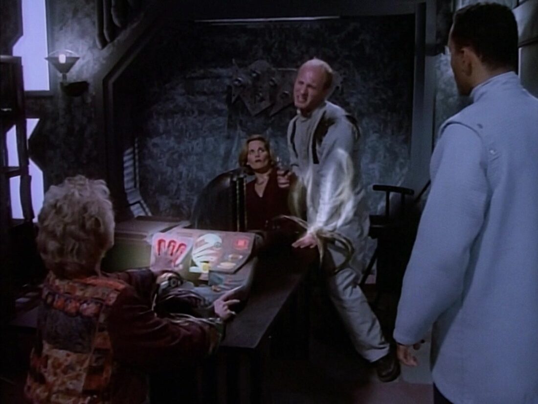 A scene from Babylon 5 "The Quality of Mercy"