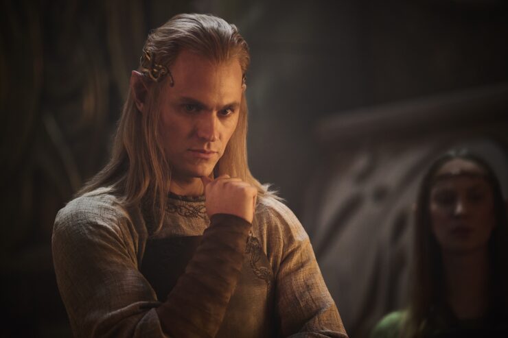 Charlie Vickers as Sauron in Lord of the Rings: Rings of Power, season two